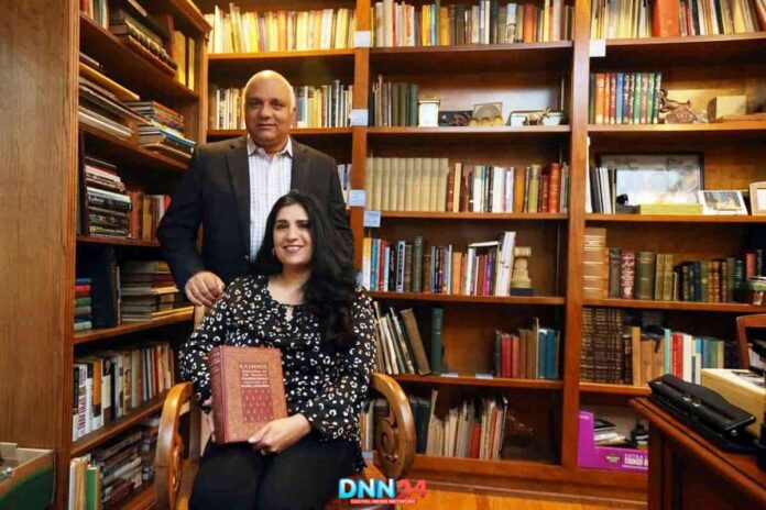 Dr. Khurshid Guru with his wife, Lubna