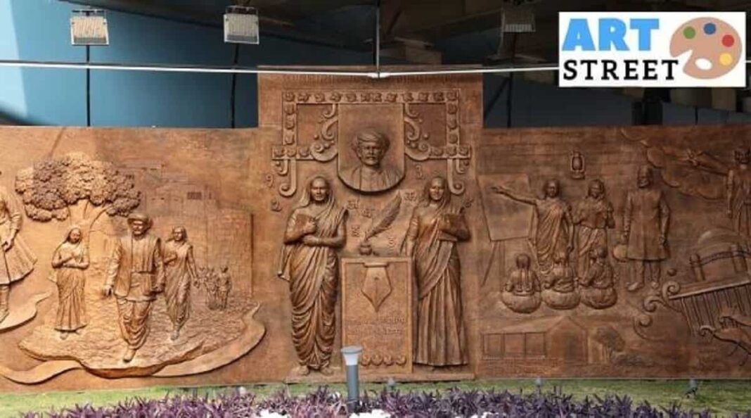 Mumbai Art Street: This mural honouring Savitribai Phule, Fatima Shaikh is a reminder of Hindu-Muslim unity