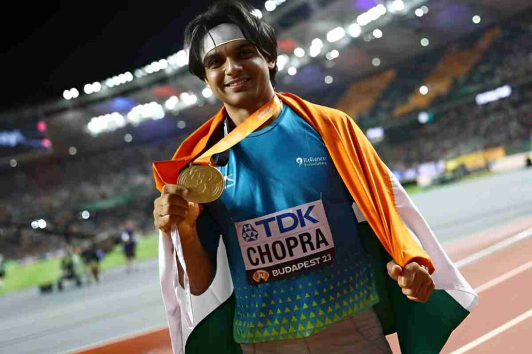 Historic Victory for Neeraj Chopra as India Claims Maiden World Athletics Gold