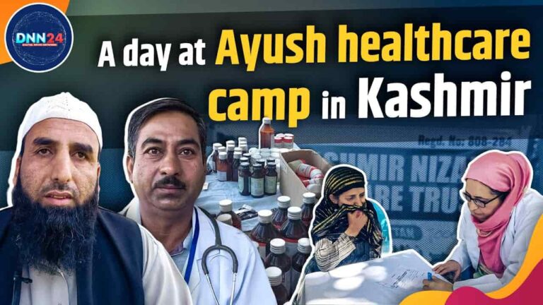 Kashmir Nizami Welfare Trust’s free medical camp in collaboration with the Department of Ayush