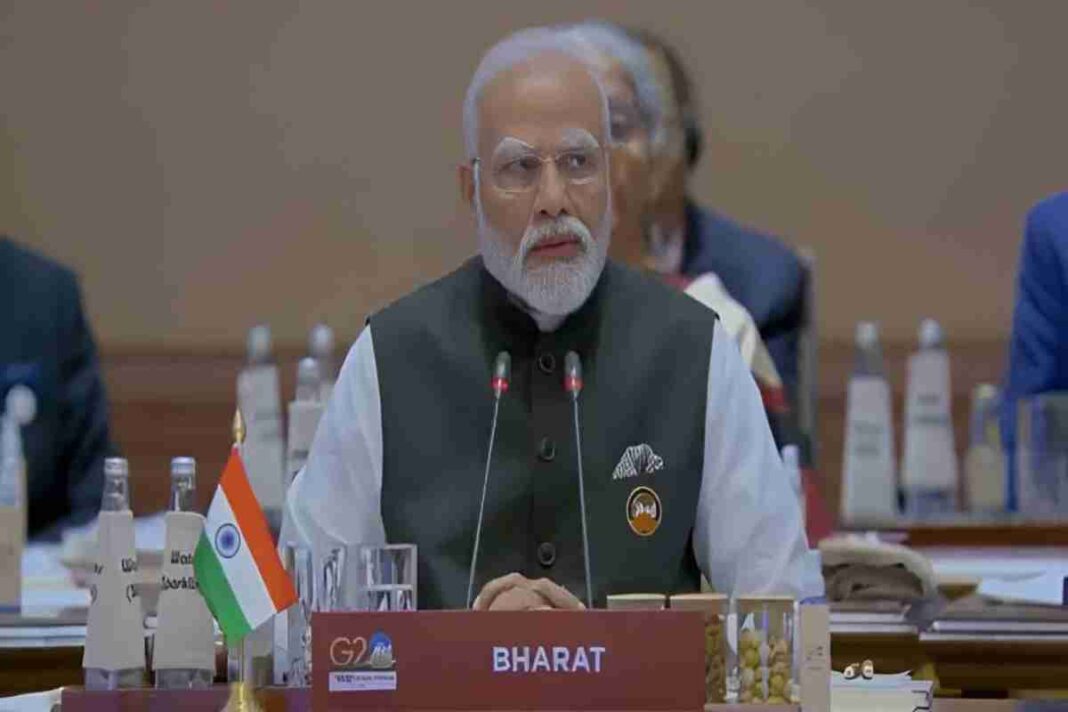 PM Modi Calls for Human-Centric Approach at G20 Summit