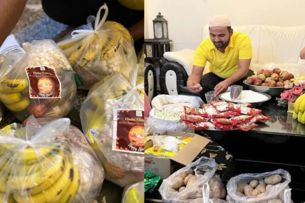 कैसे नवरात्र के मौके पर फैसल ख़ान बांट रहे हैं ‘व्रत किट’?