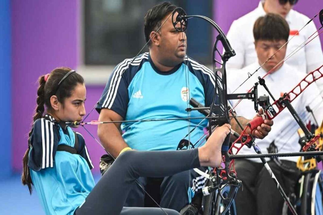 Unprecedented Triumph: Sheetal Devi Shines as a Teen Armless Archer in Asian Para Games