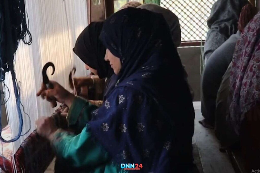 Kashmiri Carpet Weaving