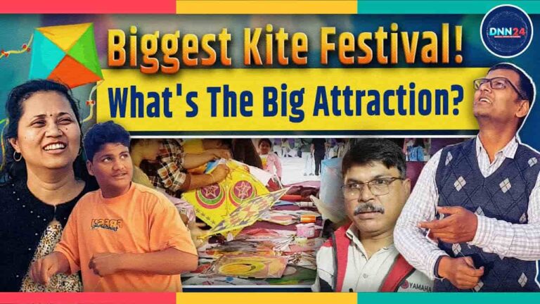 Brahmaputra Beach Kite Festival In Guwahati Marks Makar Sankranti With An Enthusiastic Crowd Turnout