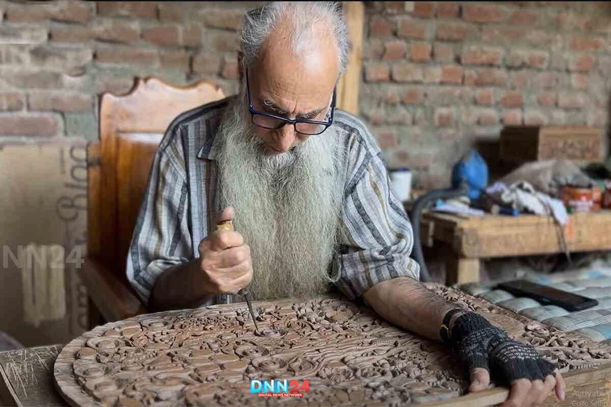 Walnut Wood Carving