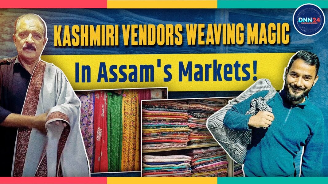 Kashmiri Vendors Promoting Kashmiri Art and Earning Livelihood in Assam
