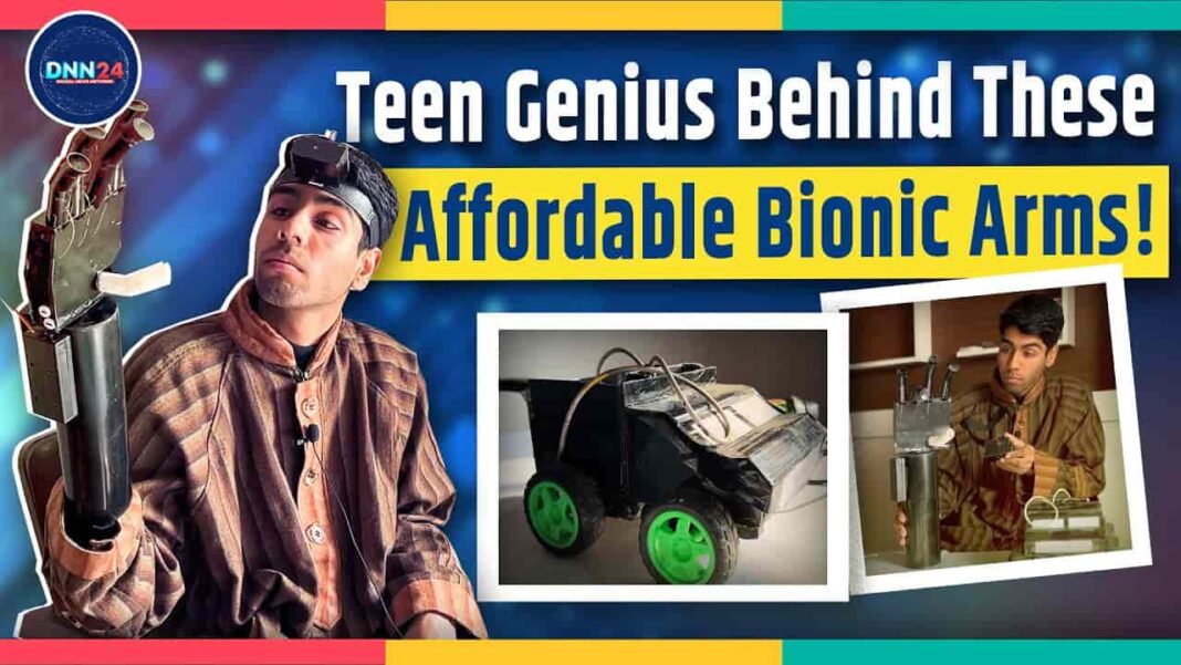 Meet Hazik Hassan Ahanger: The Teen Genius Behind Affordable Bionic Arms