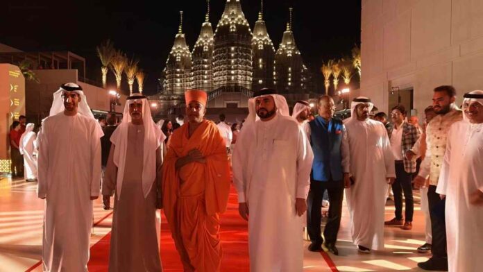 BAPS Hindu Mandir in Abu Dhabi and the first Ramadan celebration