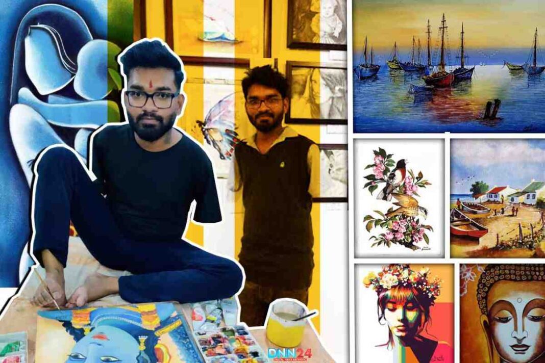 एक हादसे के बाद मां-बाप ने छोड़ा साथ, पैरों से पेटिंग बनाकर जीता नेशनल अवॉर्ड