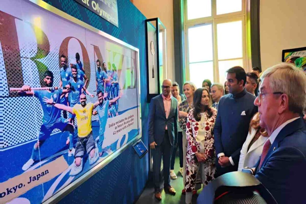 India Celebrates 100 Years at Olympics with Paris Exhibition 