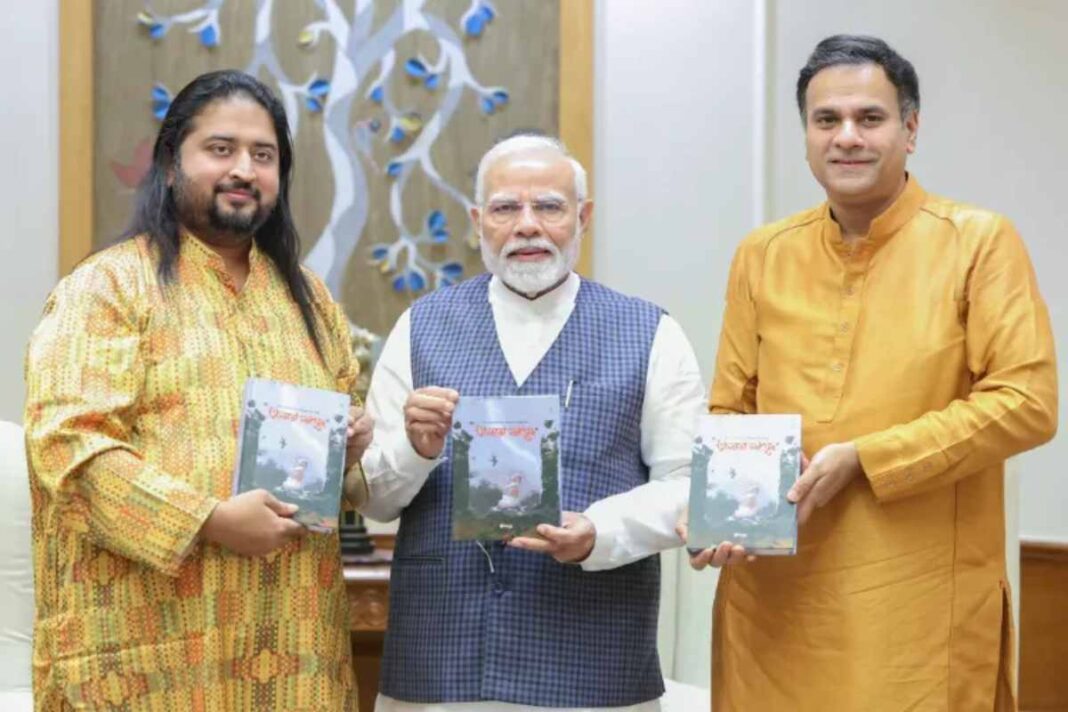 PM Modi Launches Bharat Balvalli's Biography 'Bharat Vakya'