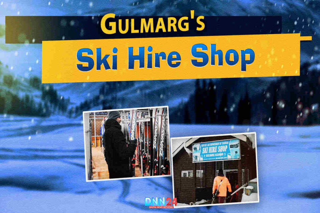 Gulmarg's Ski Hire Shop