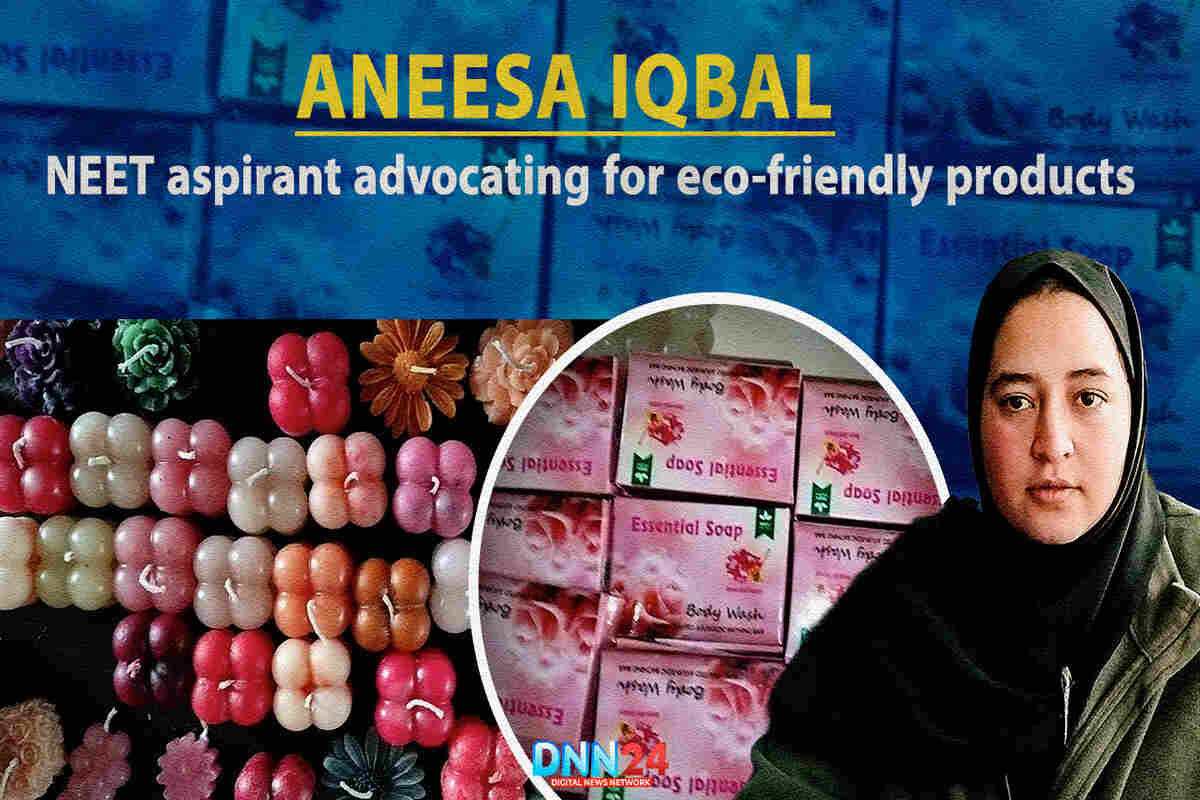 Aneesa Iqbal: NEET aspirant advocating for eco-friendly products
