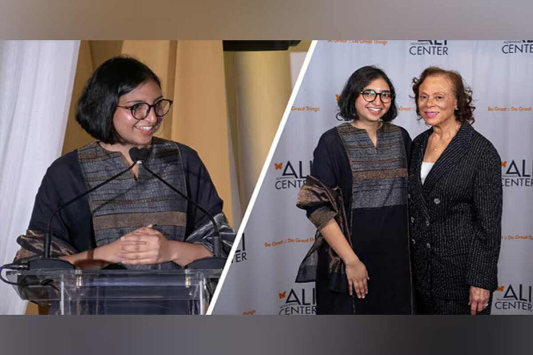 युवा उद्यमी ऋचा गुप्ता ने जीता मुहम्मद अली मानवतावादी पुरस्कार