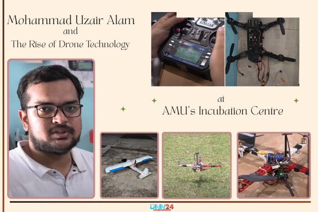 Mohammad Uzair Alam and The Rise of Drone Technology at AMU’s Incubation Centre