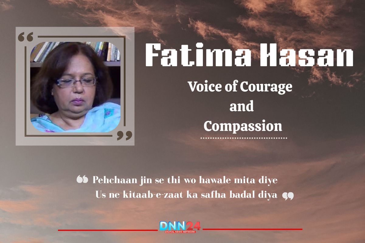 Fatima Hasan : The Voice of Courage and Compassion Fatima Hasan