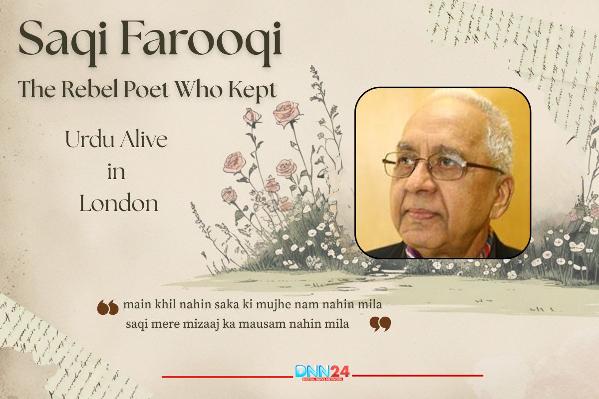 Saqi Farooqi: The Rebel Poet Who Kept Urdu Alive in London Saqi Farooqi