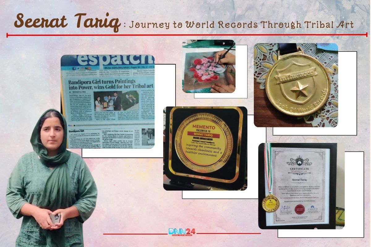 Seerat Tariq : Journey to World Records Through Tribal Art Seerat Tariq