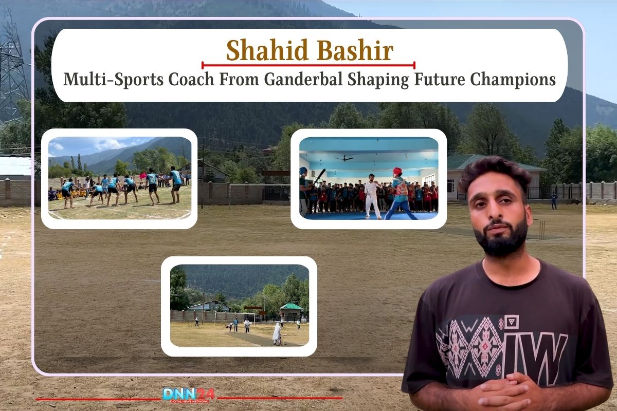 Shahid Bashir: Multi-Sports Coach From Ganderbal Shaping Future Champions Shahid Bashir