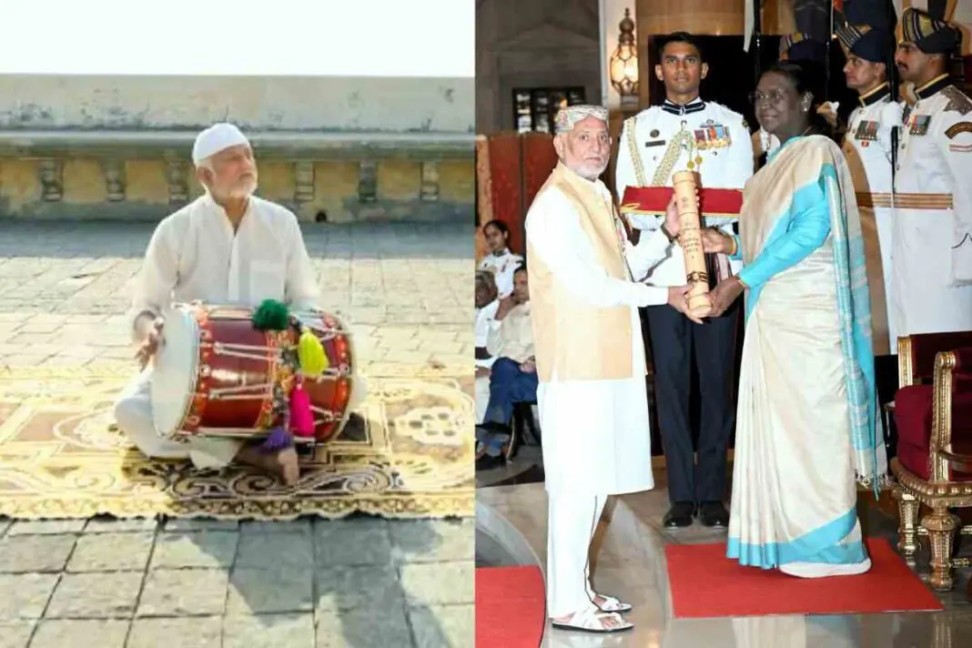 Padma Shri Mir Haji Kasam: The Dholak Player Who Performed 30,000 Charity Shows 